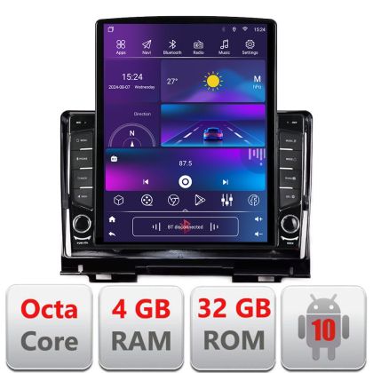 Navigatie Honda HR-V 2022- dedicata Ouad core 4+32 ecran vertical 9.7" DSP 360 FHD AHD Android radio gps internet  kit-hr-v2022+EDT-E709+kit-10-9