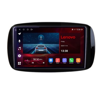 Navigatie Smart For Two 2015- M-Smart15 Octa Core Android Radio Bluetooth GPS WIFI/4G DSP 2K 8+128GB 360 Toslin