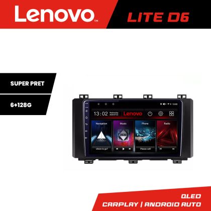 Navigatie Toyota Auris 2013-2018 Lenovo 8 core 6+128 GB Android Waze USB Navigatie Internet Youtube Radio