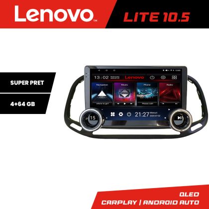 Navigatie Fiat Doblo 2015-2018 Kit-DOBLO15 Lenovo  8 core 4+64 10.5 inch Incell 1K android Wifi 5Ghz gps internet
