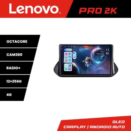 Navigatie Nissan X-trail 2021- Lenovo Qled 2K Octa Core 12+256 360 DSP ADAS carplay android auto radio internet kit-x-trail-2021+PRO-2K-10-12+256