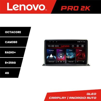 Navigatie universala 2din-1 8 core QLED 2K 8+256 360 Android Waze USB Navigatie Internet Youtube Radio Lenovo