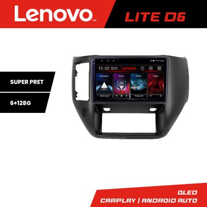 Navigatie Nissan Patrol 2005-2011 Android radio gps internet 8 core 6+128GB 4-Core Lenovo