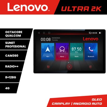 Navigatie Volvo XC90 2002-2014 Qled 2K Octa Core 8+128 LTE 4G DSP Wifi 5Ghz HDMI android auto carplay radio gps internet Kit-+ULTRA-2K-13-8+128+KIT-10-9