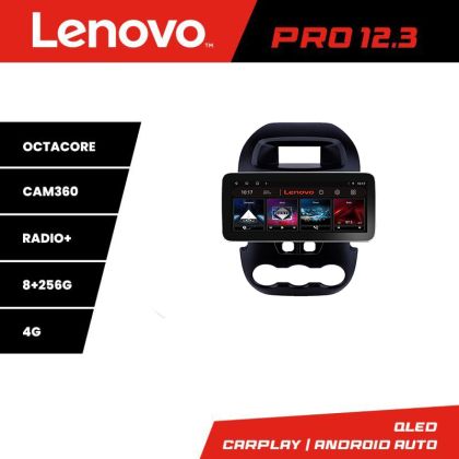 Navigatie Ford Ranger K-245 Lenovo PRO 8+256 12.3 inch qled android 4G DSP gps internet  8Core
