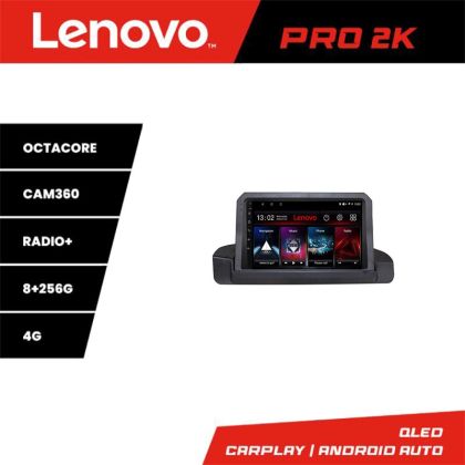 Navigatie BMW Seria 3 E90 fara ecran de fabrica 8 core QLED 2K 8+256 360 Android Waze USB Navigatie Internet Youtube Radio Lenovo
