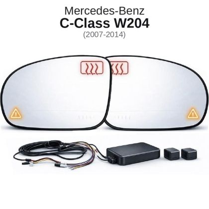 Senzor unghi mort Mercedes Benz C-Class W204 2007-2014 — oglindă dedicată