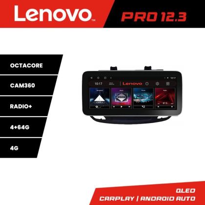 Navigatie Opel Insignia 2018- K-insignia19 Lenovo PRO 4+64 12.3 inch qled android 4G DSP gps internet