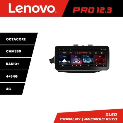 Navigatie Opel Mokka 2016- K-MOKKA2 Lenovo PRO 4+64 12.3 inch qled android 4G DSP gps internet  Co v1