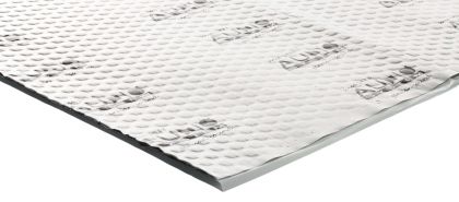 Insonorizant vibro absorbant ALUBUTYL 1500, 1.5 mm grosime, o coala 500x600 mm – preț pentru 1 coală (nu set)