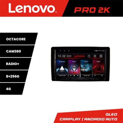 Navigatie universala 2din-2 8 core QLED 2K 8+256 360 Android Waze USB Navigatie Internet Youtube Radio Lenovo