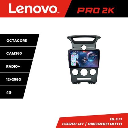 Navigatie Kia Carens 2006-2012 clima automata Android radio gps internet 8 core QLED 2K 12+256 360 Lenovo
