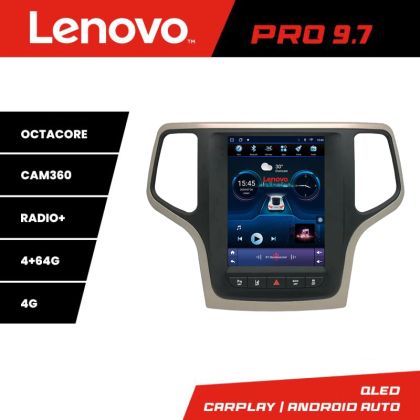Navigatie Jeep Grand Cherokee 2014-2019, Qled 9.7", ,8 Core 4+64 360 4G