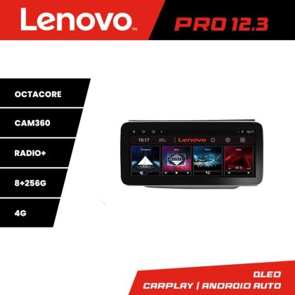 Navigatie Seat Altea 2005-2014 Lenovo PRO 8+256 12.3 inch qled android 4G DSP gps internet  Kit-altea