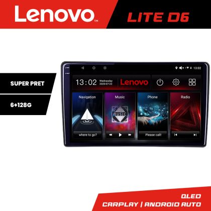 Navigatie Ford Focus C-max S-max Galaxy Mondeo unitati ovale Lenovo QLED Octa core 6+128 DSP Wifi 5Ghz Android radio gps internet kit-ford-oval+LITE-9-6+128