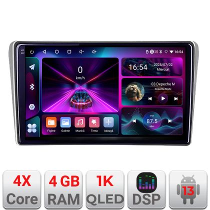 Navigatie Toyota Avensis 2003-2008 A-avensis03  4+64 InCell Display 1K Android Waze USB Navigatie Internet Youtube Radio