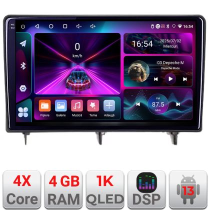 Navigatie Honda Civic 2022- dedicata Android radio gps internet 4+64 InCell Display 1K kit-civic2022+EDT-E210-RK