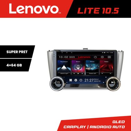 Navigatie Toyota Avensis 2009-2015 Kit-TY12 Lenovo  8 core 4+64 10.5 inch Incell 1K android Wifi 5Ghz gps internet  Q