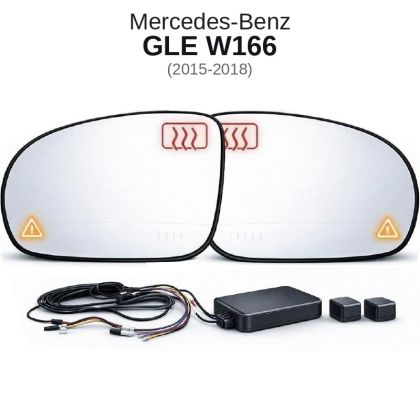 Senzor unghi mort Mercedes Benz GLE W166 2015-2018 — oglindă dedicată