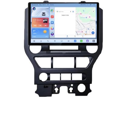 Navigatie dedicata Ford Mustang 2015-2020 N-MUSTANG Edonav ecran 13" 1K 4+64 Android Waze USB Navigatie 4G 360 Toslink Youtube