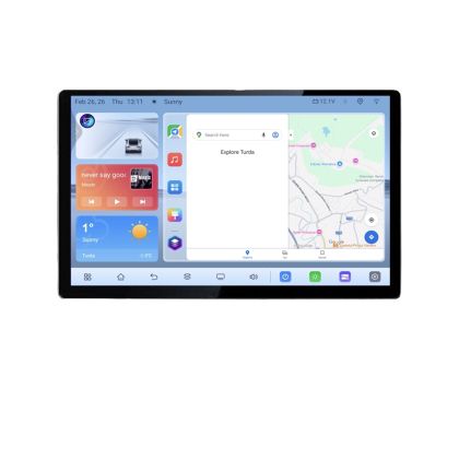 Navigatie dedicata Edonav Suzuki Splash Opel Agila 2008-2014, Ecran 1K QLED 13",Octacore,4Gb RAM,64Gb Hdd,4G,360,DSP,Carplay,Bluetooth V1