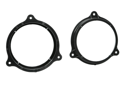 Inele adaptare difuzor 165mm uși față multi-brand (Dacia, Fiat, Nissan, Opel, Renault, Seat, +1 mărci) – 59 modele compatibile – plug & play