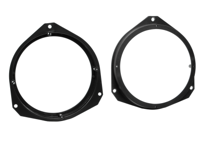 Inele adaptare difuzor 165mm uși față multi-brand (Alfa Romeo, Citroen, Dacia, Fiat, Ford, Iveco, +3 mărci) – 68 modele compatibile – plug & play