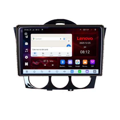 Navigatie Mazda RX8 2008-2011 8 Core 2.2 Ghz 8+128 Qled Incell 1K Android 360 Carplay DSP AHD 1080P ADAS 4G Wifi 5Ghz Bluetooth PRO