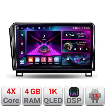 Navigatie Toyota Tundra 2007-2013 Android radio bluetooth internet  4+64 InCell Display 1K A-tundra07