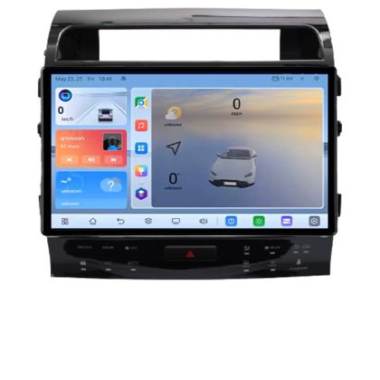 Navigatie Toyota Landcruiser J150 2010-2018 Android 8 Core 2.2 Ghz 8+128 Qled 1K ADAS 4G LTE GPS 360