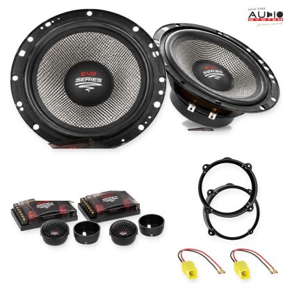 Pachet difuzoare Alfa Romeo 147 (973) 2007-2010 Audio System RADION componente dedicate uși față