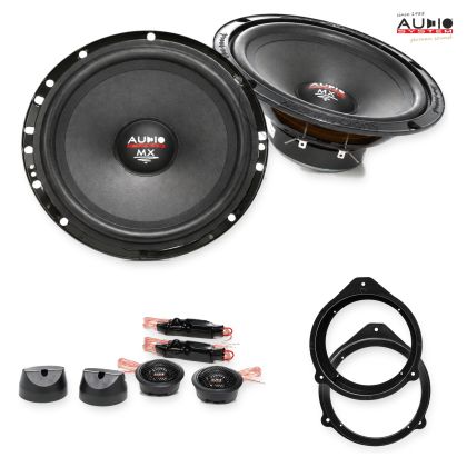 Pachet difuzoare Audi A4 B7 (8E Facelift) 2004-2008 Audio System MX componente dedicate uși față