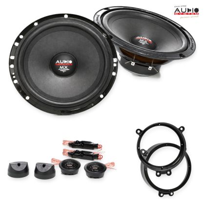 Pachet difuzoare BMW X5 (E53) 1999-2006 Audio System MX componente dedicate uși față
