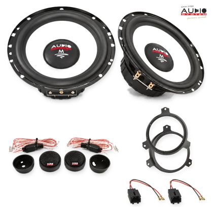 Pachet difuzoare Citroen C1 (2G) 2014-2021 Audio System M-Series componente dedicate uși față