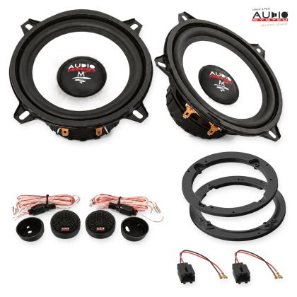 Pachet difuzoare Citroen C8 (E) 2008-2012 Audio System M-Series componente dedicate uși față