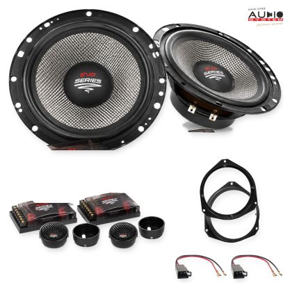 Pachet difuzoare Citroen Jumper (250) 2011-2014 Audio System RADION componente dedicate uși față