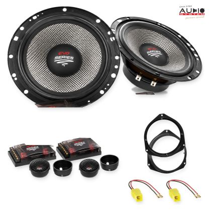 Pachet difuzoare Fiat Punto (ZAF 199) 2011-2012 Audio System RADION componente dedicate uși față