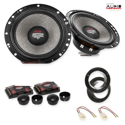 Pachet difuzoare Fiat Sedici (FY) 2009-2014 Audio System RADION componente dedicate uși față