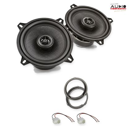 Pachet difuzoare Ford Fiesta (JA8/JR8) 2008-2012 Audio System MX coaxiale dedicate uși spate