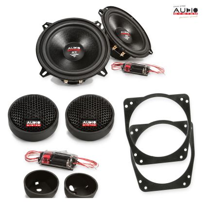 Pachet difuzoare Ford Fiesta (MK3/MK4/MK5) 1989-2001 Audio System MX componente dedicate uși față