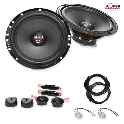 Pachet difuzoare Ford Fiesta (MK6 Facelift) 2005-2008 Audio System MX componente dedicate uși față