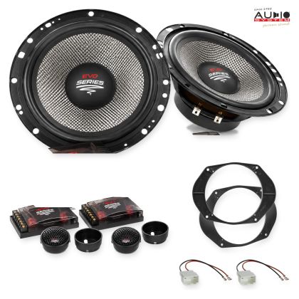 Pachet difuzoare Ford Fusion (JU2) 2002-2012 Audio System RADION componente dedicate uși față