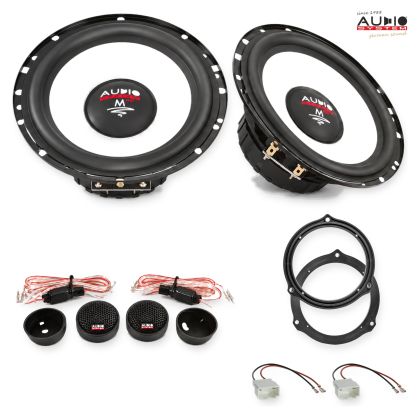 Pachet difuzoare Ford S-MAX (WA6) 2010-2015 Audio System M-Series componente dedicate uși față