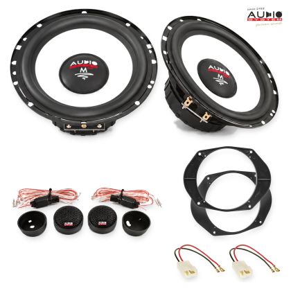 Pachet difuzoare Ford Transit 1994-2013 Audio System M-Series componente dedicate uși față
