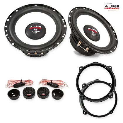 Pachet difuzoare Hyundai i30 (GD/GDH) 2012-2015 Audio System M-Series componente dedicate uși față