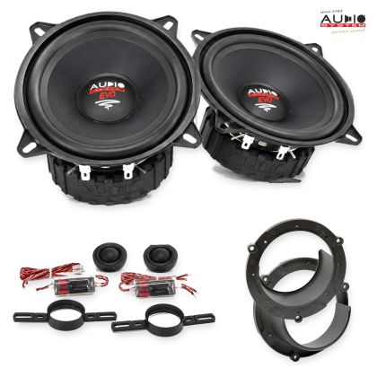 Pachet difuzoare Mazda 2 (DE) 2010-2015 Audio System RADION componente dedicate uși față