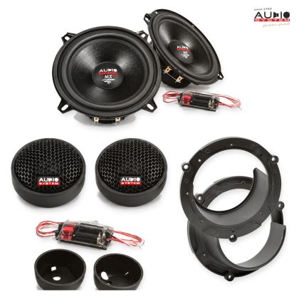 Pachet difuzoare Mazda 2 (DY) 2003-2005 Audio System MX componente dedicate uși față
