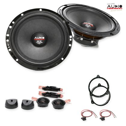 Pachet difuzoare Mercedes CLK Cabrio (A208) 1998-2003 Audio System MX componente dedicate uși față