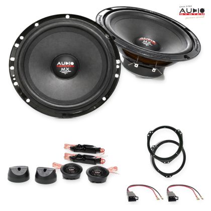 Pachet difuzoare Opel Meriva (A) 2003-2009 Audio System MX componente dedicate uși față