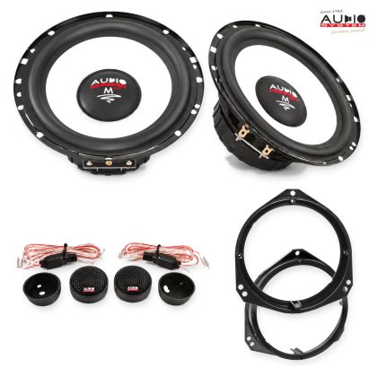 Pachet difuzoare Opel Meriva A (X01 MONOCAB A) 2005-2010 Audio System M-Series componente dedicate uși față